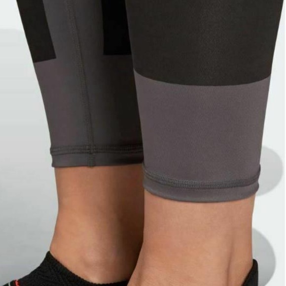 Adidas X Stella Mccartney Women`s Granite Lycra Fitsense Legging - Picture 3 of 15